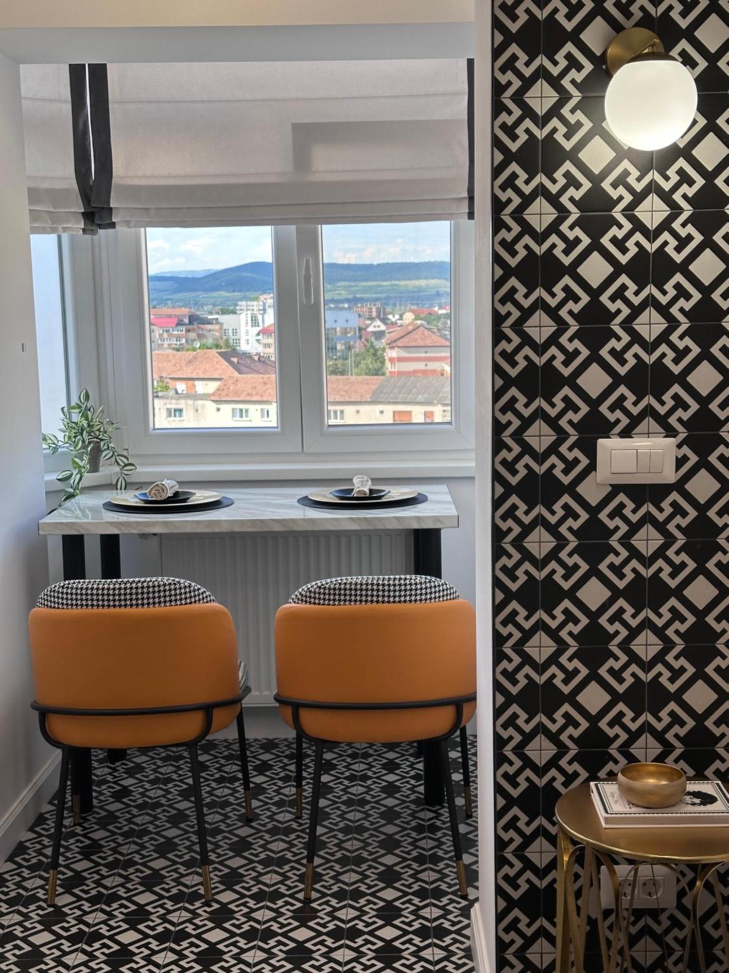 Studio Luxury Black & White Alba Iulia Luaran gambar